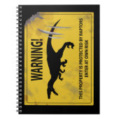 警告だ！この財産はラ保護プトルが所有する ノートブック (正面)