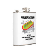 警告だ！そこは細菌世界だ フラスク (右)