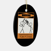 警告だ！テンポメンタルトゥーバ選手 セラミックオーナメント (右)