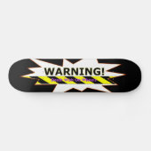警告だ!デスウィッシュ・オン・ホイールスケートボード スケートボード (横)