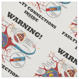 警告だ!ニューロンつながり内部の欠陥 ファブリック