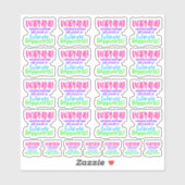 警告だ！パッケージを開くとエクストリーム… シール (シート)