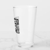 警告だ！パパのジョークを言う タンブラーグラス (左)