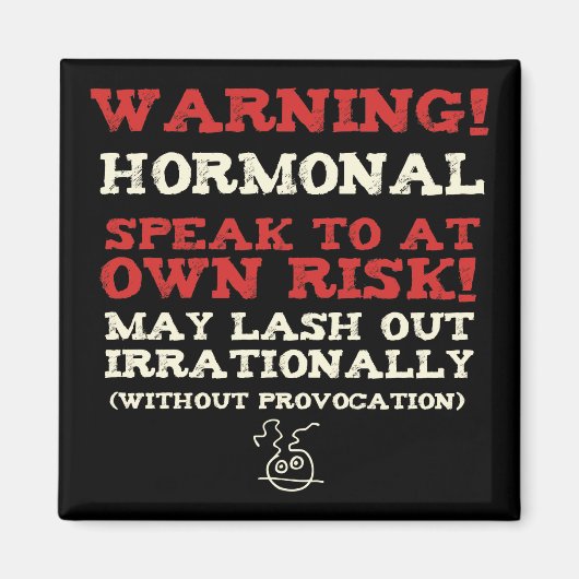 警告だ！ホルモン マグネット (正面)