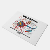 警告だ！内部の神経伝達物質の機能不全 ドアマット (アングル)