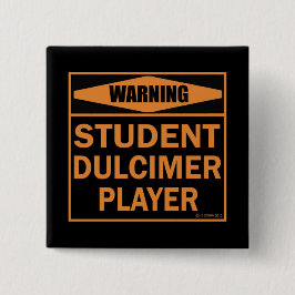 警告だ！学生ダルシマー選手！ 缶バッジ
