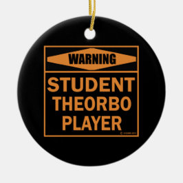 警告だ！学生テオルボ選手！ セラミックオーナメント
