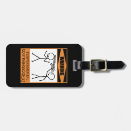 警告だ！気温性交連論者 ラゲッジタグ