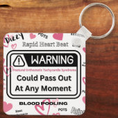 警告だ！消えうせる キーホルダー (裏面)