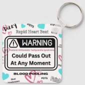 警告だ！消えうせる キーホルダー (裏面)