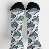 警告だ！火山内部の火砕流 ソックス (上部)