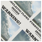 警告だ！火山内部の火砕流 ファブリック (クローズアップ)