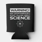 警告だ!科学について話し始めるかもしれない 缶クーラー (裏面)