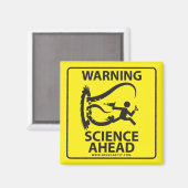 警告だ！科学を進めろ！ マグネット (正面/裏面)