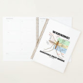 警告だ！蚊の解剖学内の迷惑な害虫 プランナー手帳 (ディスプレー)