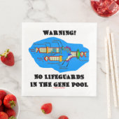 警告だ!遺伝子プールのDNAユーモアの中にライフガードは存在しない (インサイチュ)