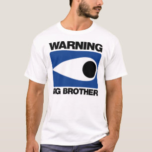 警告のお兄さん Tシャツ