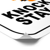 警告のポスターカスタマイズ! ポスター (角)