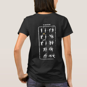 警告のメモ-ストップ通り嫌がらせ-女性向け Tシャツ