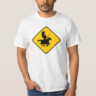 警告のユサール! Tシャツ