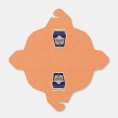 警告の不幸Cookieハロウィンスローガン フェイバーボックス (折り畳みなし)