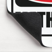 警告の数学のギークのマウスパッド マウスパッド (コーナー)