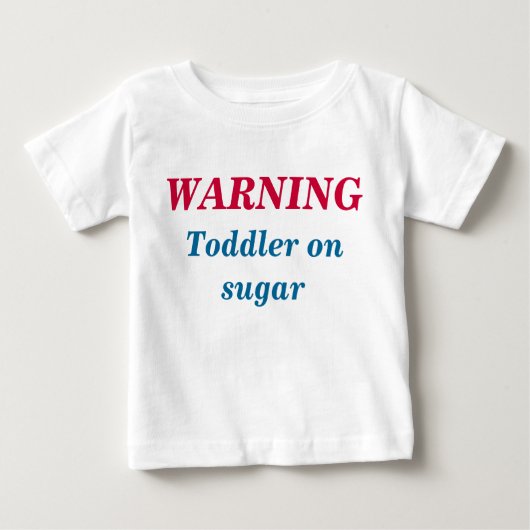 警告の沿道 ベビーTシャツ (正面)