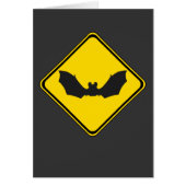 警告の：こうもり! (正面)