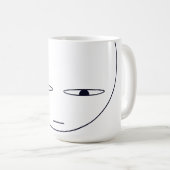 警告の コーヒーマグカップ (正面右)