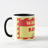 警告の:パパのマグおもしろい、父の日のコーヒー マグカップ (左)