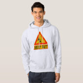 警告の パーカ (正面フル)