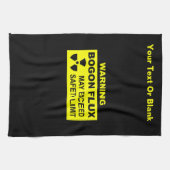 警告の:ボゴン流束 キッチンタオル (横)