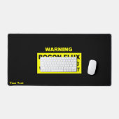 警告の:ボゴン流束 デスクマット (キーボード&マウス)