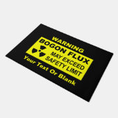 警告の：ボゴン流束 ドアマット (アングル)