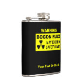 警告の：ボゴン流束 フラスク (右)