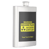 警告の：ボゴン流束 フラスク (右)