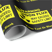 警告の：ボゴン流束 ラッピングペーパー (ロールコーナー)