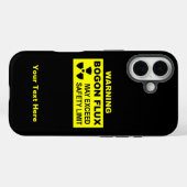 警告の：ボゴン流束 Case-Mate iPhoneケース (裏面 (横))