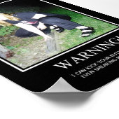 警告の ポスター (角)