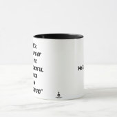 警告の：マグ マグカップ (中央)