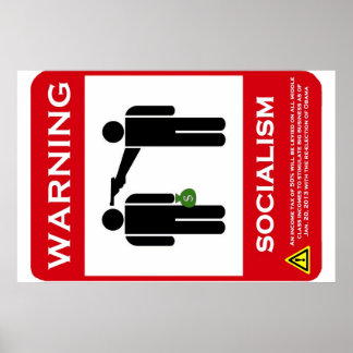 警告の：社会主義ポスター ポスター