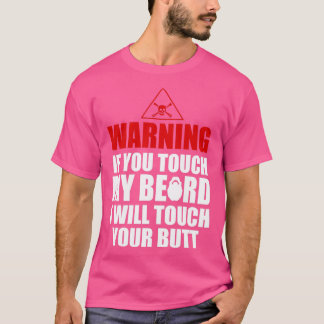 警告の Tシャツ