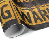 警告のKNOW-IT-ALL – 金属危険注意標識 ラッピングペーパー (ロールコーナー)