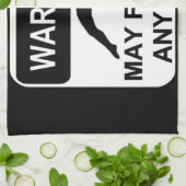 警告は弾くかもしれません キッチンタオル (折り畳み)