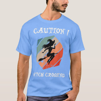 警告ウィッチクロッシングハロウィーン2022ことわざ404 Tシャツ