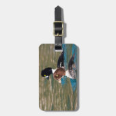 警告ゴールデンアイ ラゲッジタグ (正面縦)