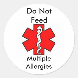 警告シール ラウンドシール