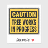 警告ツリーの作成中 シール (シート)