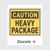 警告ヘビーパッケージ シール (シート)