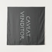 警告ベンダー タペストリー (正面(横))